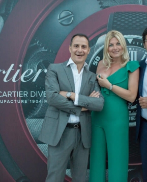 Taormina, presentato il nuovo Calibre de Cartier Diver