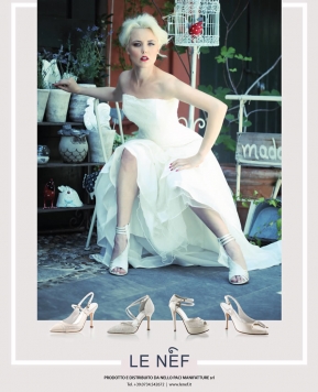 Le Nef, presentata la collezione di scarpe a “misura”…di sposa