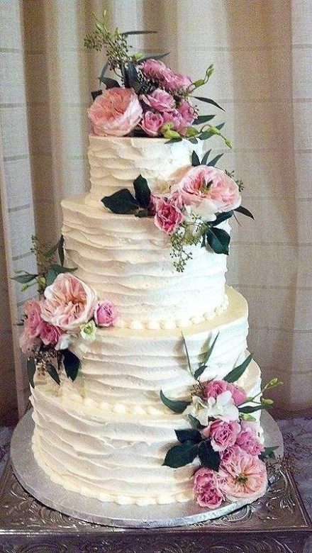 torta-per-matrimonio-2014-con-fiori-laterali