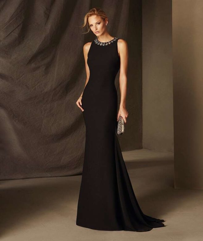 vestito nero per matrimonio