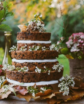 Naked cake, l’elegante «nudità» della torta nuziale