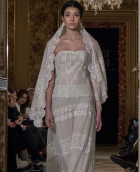 Un inno alla primavera: la Collezione Sposa 2017 di Marco Strano