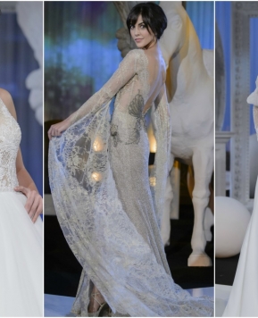 Abiti da sposa 2018, Alessandra Rinaudo presenta la nuova collezione Nicole