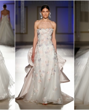 Abiti da sposa Elisabetta Polignano 2018, romantiche e audaci creazioni di una stilista visionaria