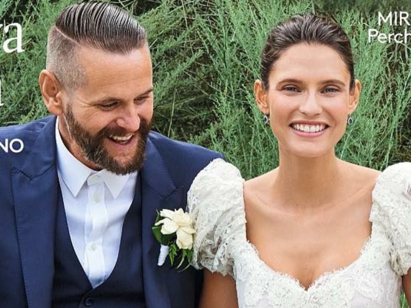 Bianca balti matrimonio