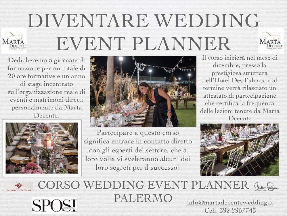 Corso per wedding planner