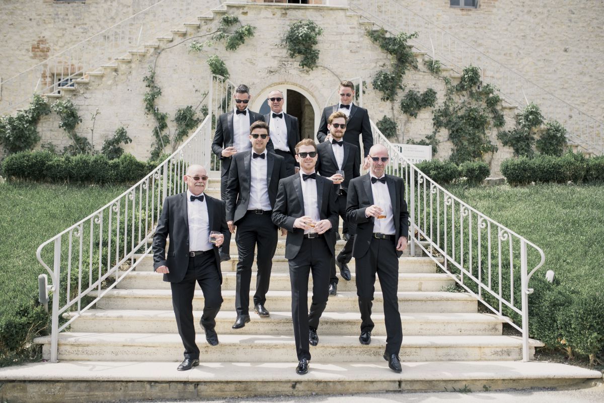 Matrimonio in un castello, le nozze glamour di Natalie e Terry