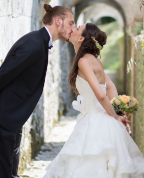 Matrimonio in stile medievale: la fiaba di Jessica e Lorenzo