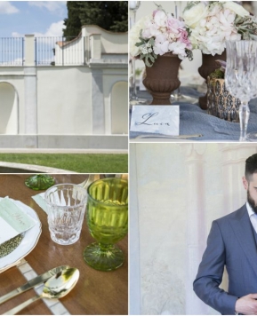 The Italian Wedding Workshop, le foto dello shooting realizzato durante il corso in Wedding Set