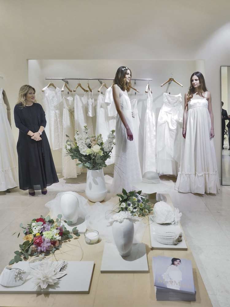 Max Mara Bridal a Catania, la nuova collezione presentata da Anna Frascisco. Photo Credits: Alfio Bonina