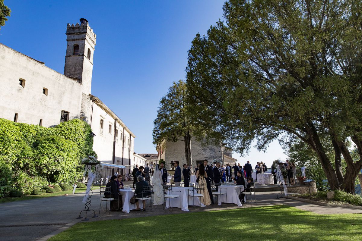 A Castelbrando il matrimonio internazionale di Miriam e Wadih