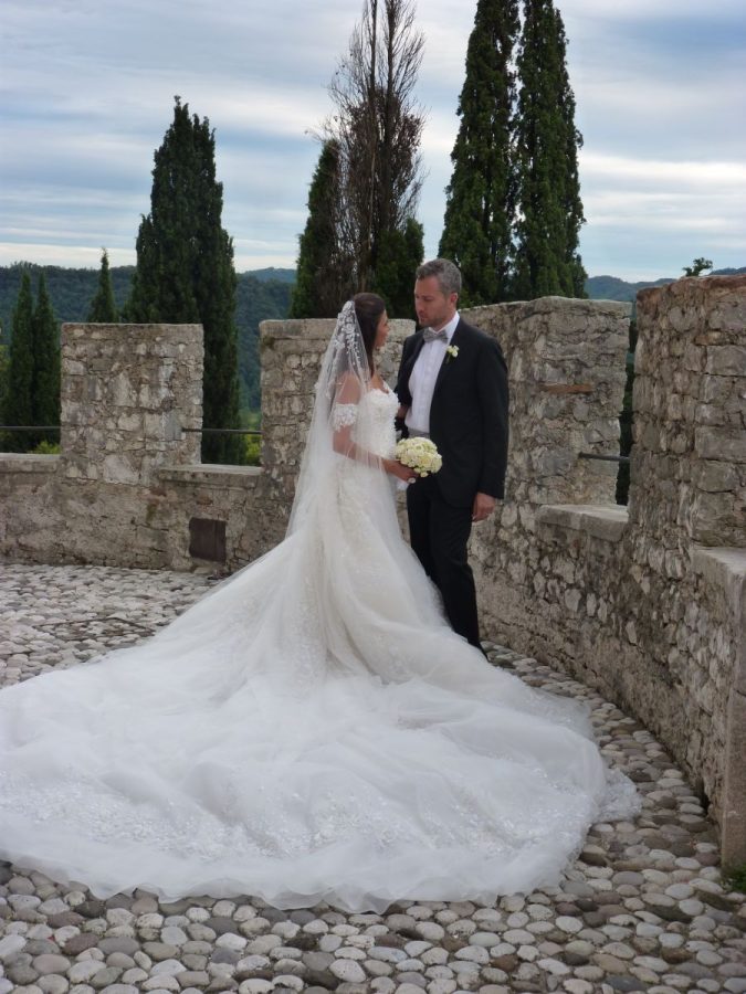 A Castelbrando il matrimonio internazionale di Miriam e Wadih