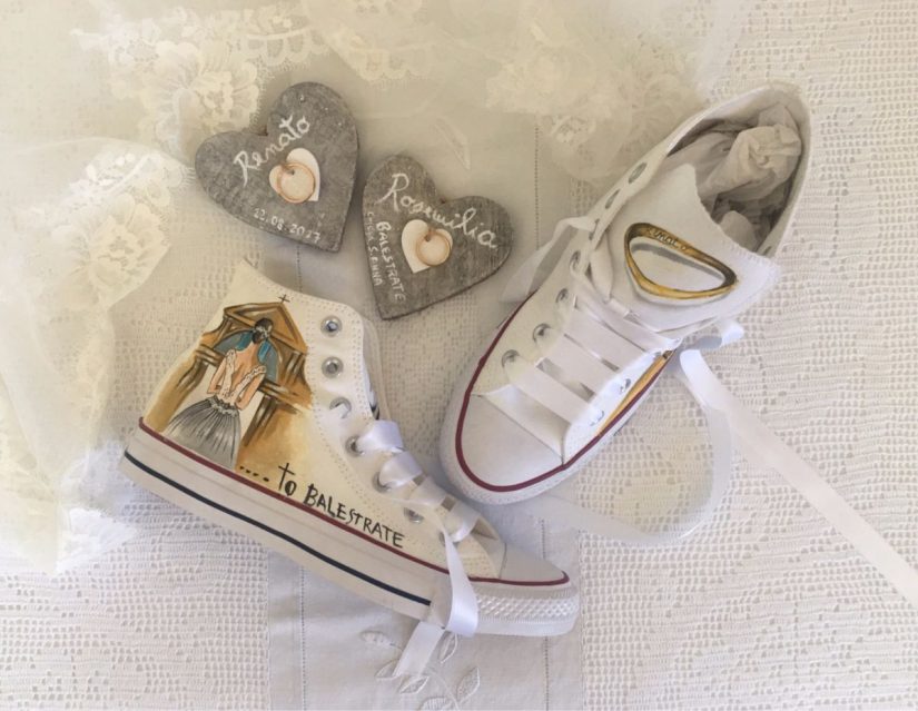 sneakers sposa