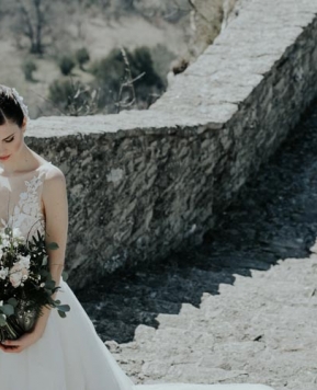 Cristina Orsatti e il suo botanical wedding nelle terre dell’Abruzzo