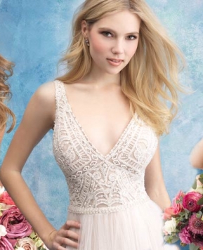 Allure Bridals, affascinanti contrasti per la sposa 2019