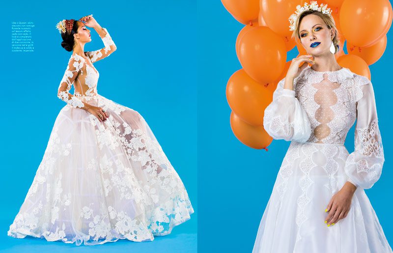 Alessandra Rinaudo 2019 gli abiti della collezione in cover su Sposi Magazine