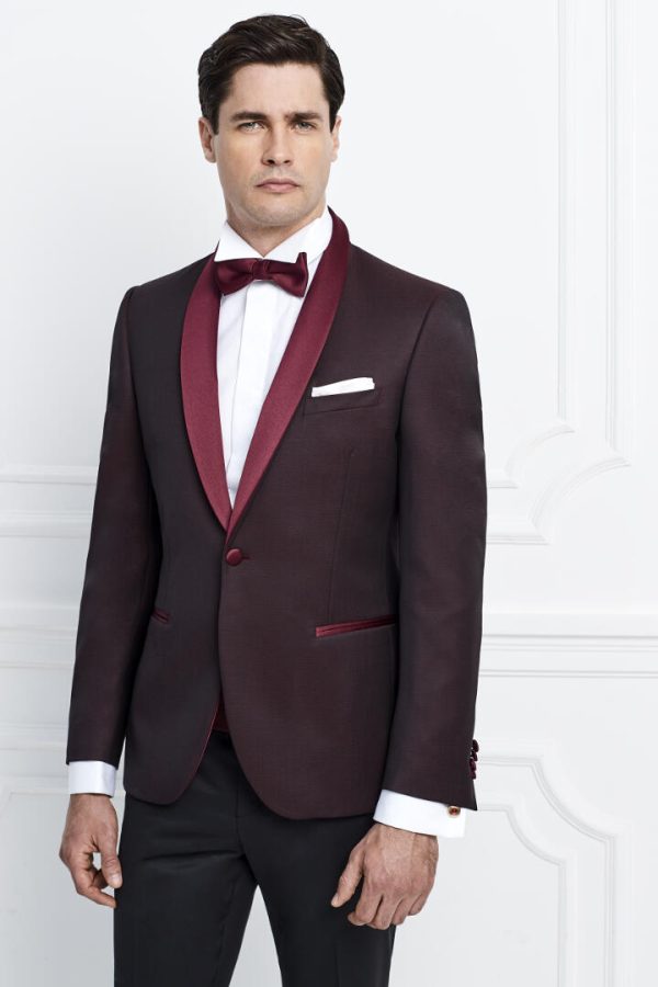 abito da sposo bordeaux