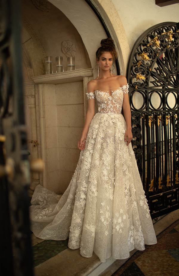 Abiti da sposa Berta 2019 per donne audaci sensuali e sparkling