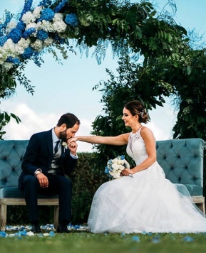 Giulia e Giorgio: amore, garbo ed eleganza per il matrimonio firmato da Roberta Torresan