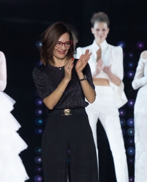 Nicole Fashion Show 2019: un viaggio nella femminilità con i nuovi abiti da sposa di Alessandra Rinaudo