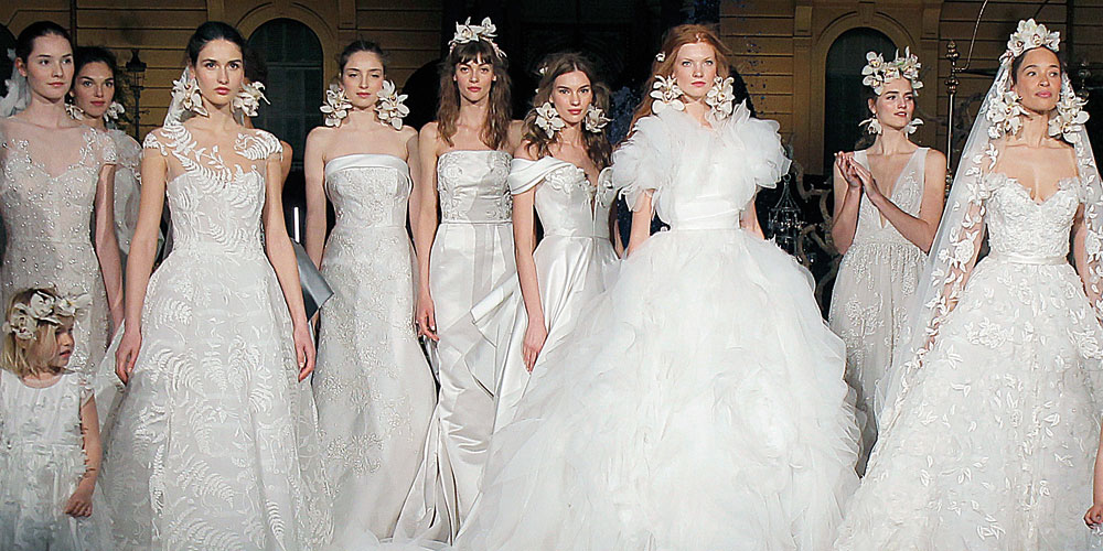 Abiti da sposa Marchesa 2020