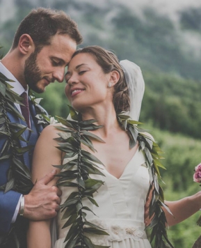 Barbara Poma e le nozze in stile hawaiano e giapponese di Jacqueline e Domenico