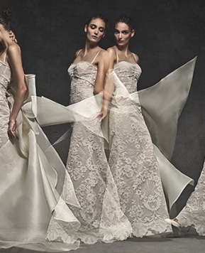 Abiti da sposa Antonio Riva 2020 una collezione letteralmente Divina