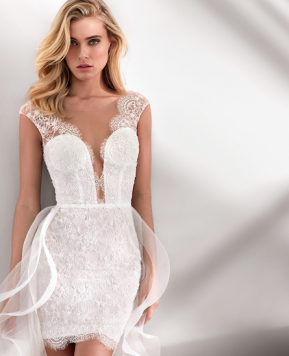 Abiti da sposa corti 2020, i modelli di tendenza per brillare