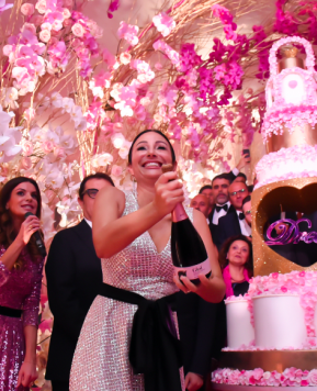 Weddings Luxury Awards 2019, Cira Lombardo incanta e offre uno show da Mille e Una Notte