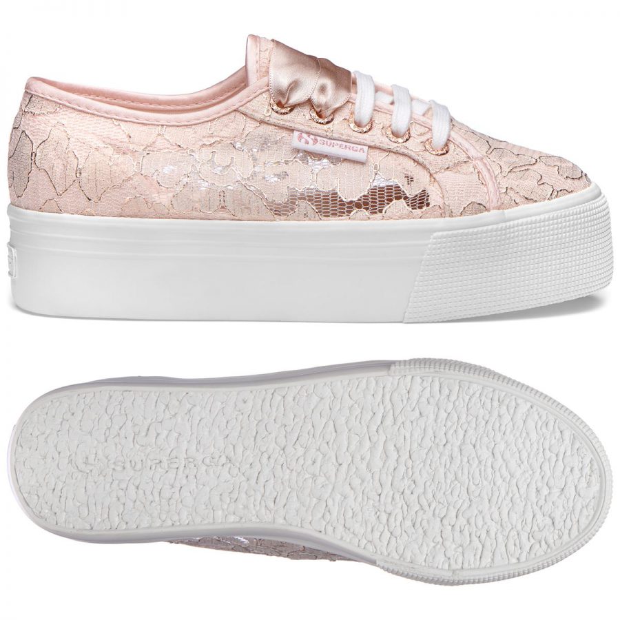 superga pizzo sposa