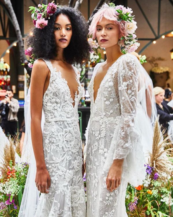 Trunk show Marchesa Bridal nell atelier Majorca di Palermo