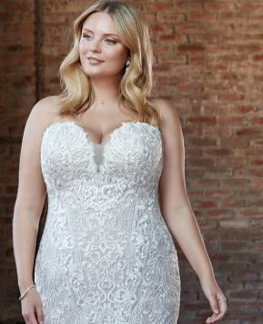 Abiti da sposa curvy: quali sono i modelli e come scegliere quello giusto!