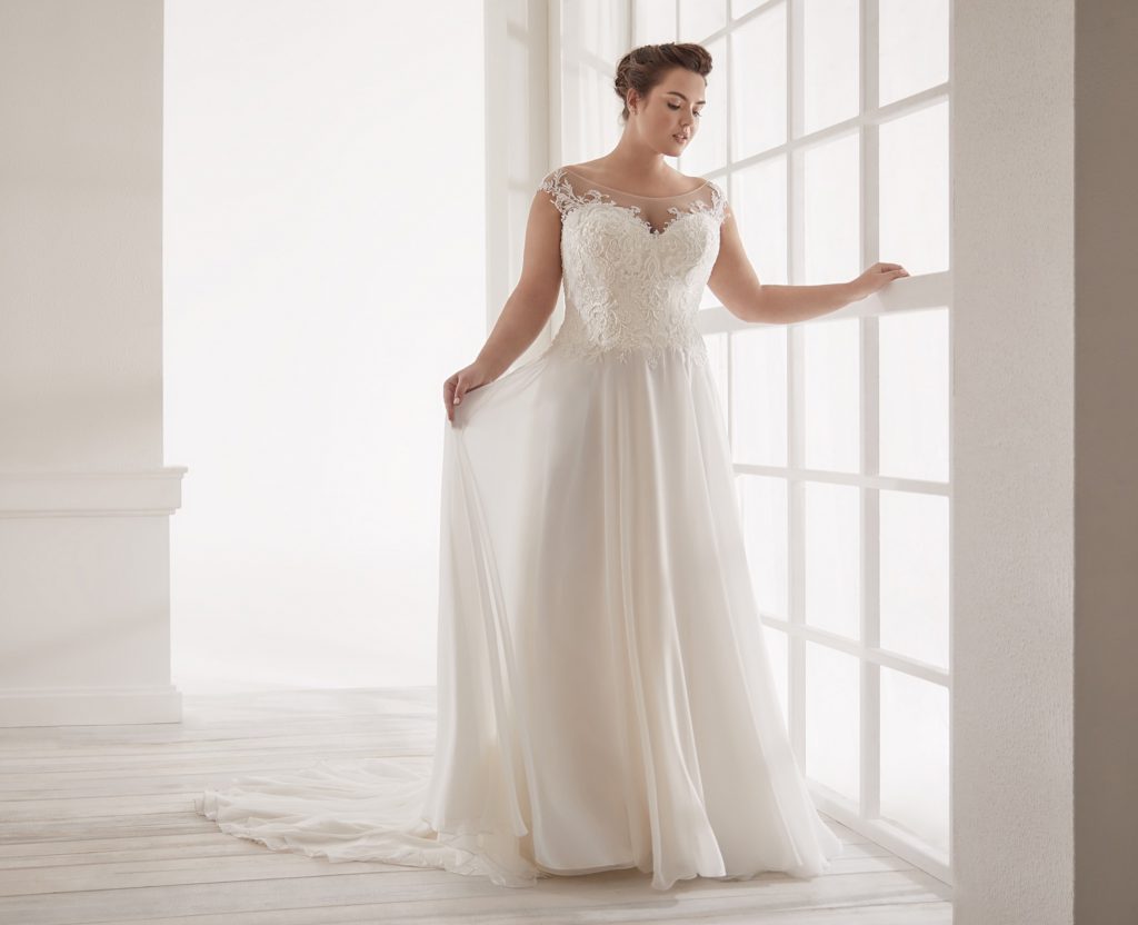 abiti da sposa curvy