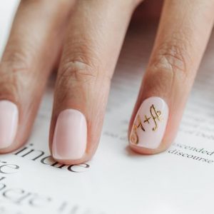 Nail art sposa