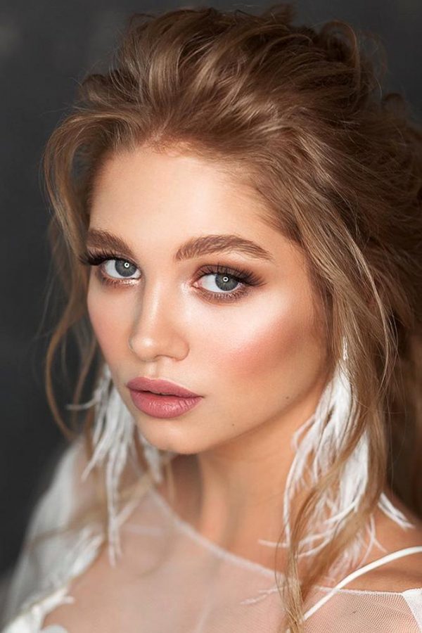 Nude wedding makeup