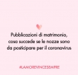 Pubblicazioni matrimonio: cosa succede se le nozze sono da posticipare per il Coronavirus