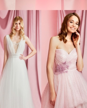 Abiti da sposa Carlo Pignatelli 2021, quando dal colore nasce la magia