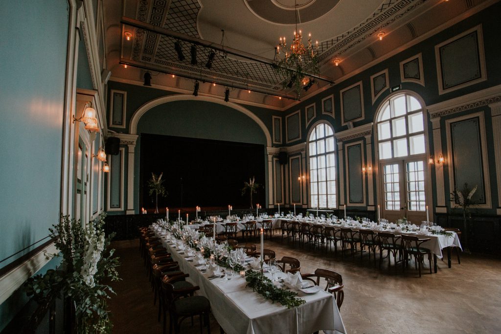 In questa foto l'interno di una delle dimore storiche per matrimoni a Palermo