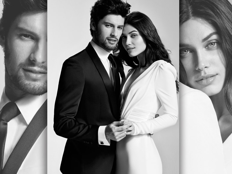 In questa foto le immagini di campagna di Carlo Pignatelli for Pronovias, la nuova collezione di abiti da sposo