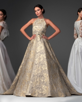 Abiti da sposa Chiara Vitale 2021, una collezione elegante e dal respiro internazionale