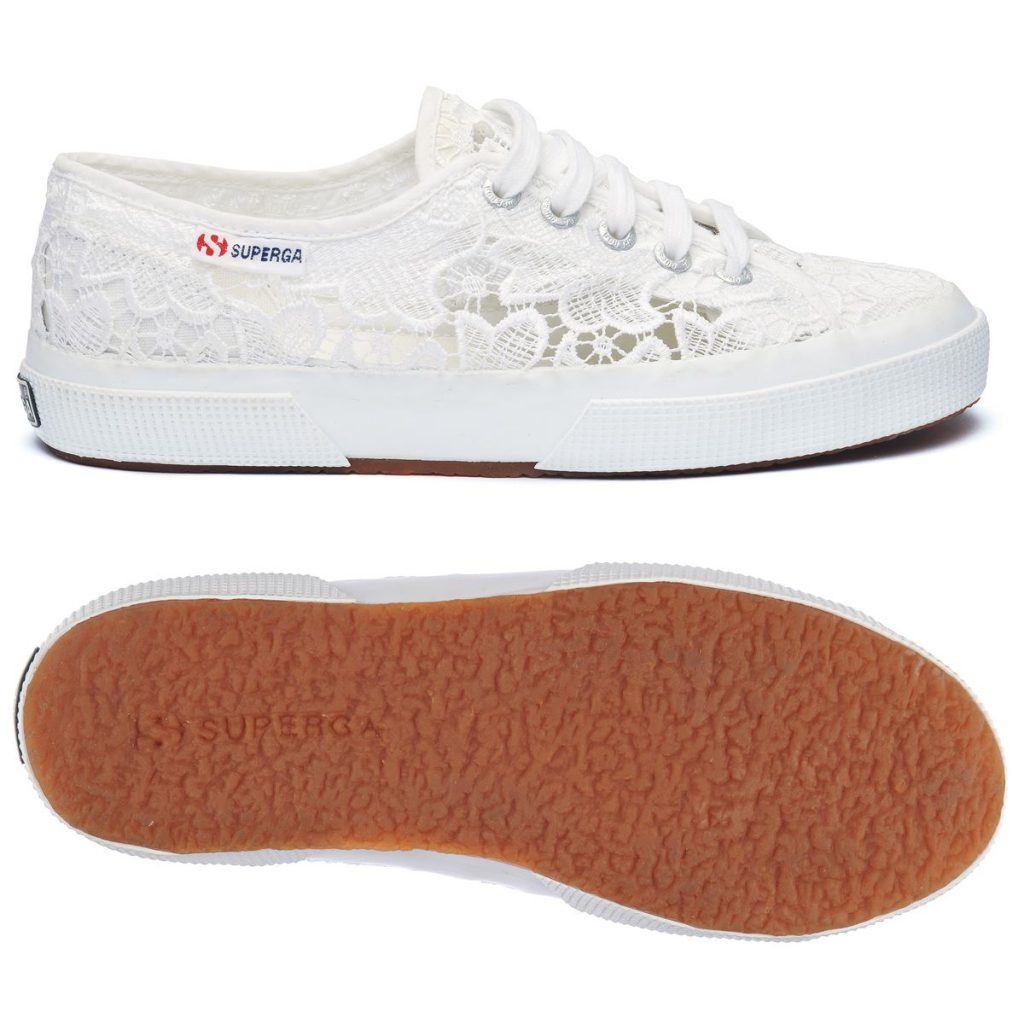 Superga pizzo sposa sales