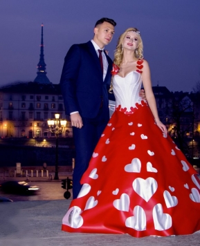 Adele Vasilache di Adelyur Fashion celebra l’amore a San Valentino