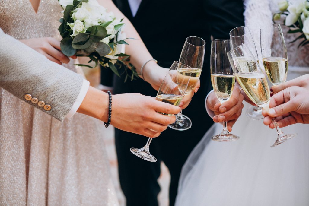 In questa foto un catering matrimonio