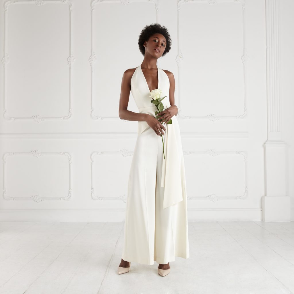 La jumpsuit Megan della collezione sposa Gretel Z. 