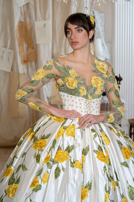 Abiti da sposa Amelia Casablanca 2022 ispirazione siciliana