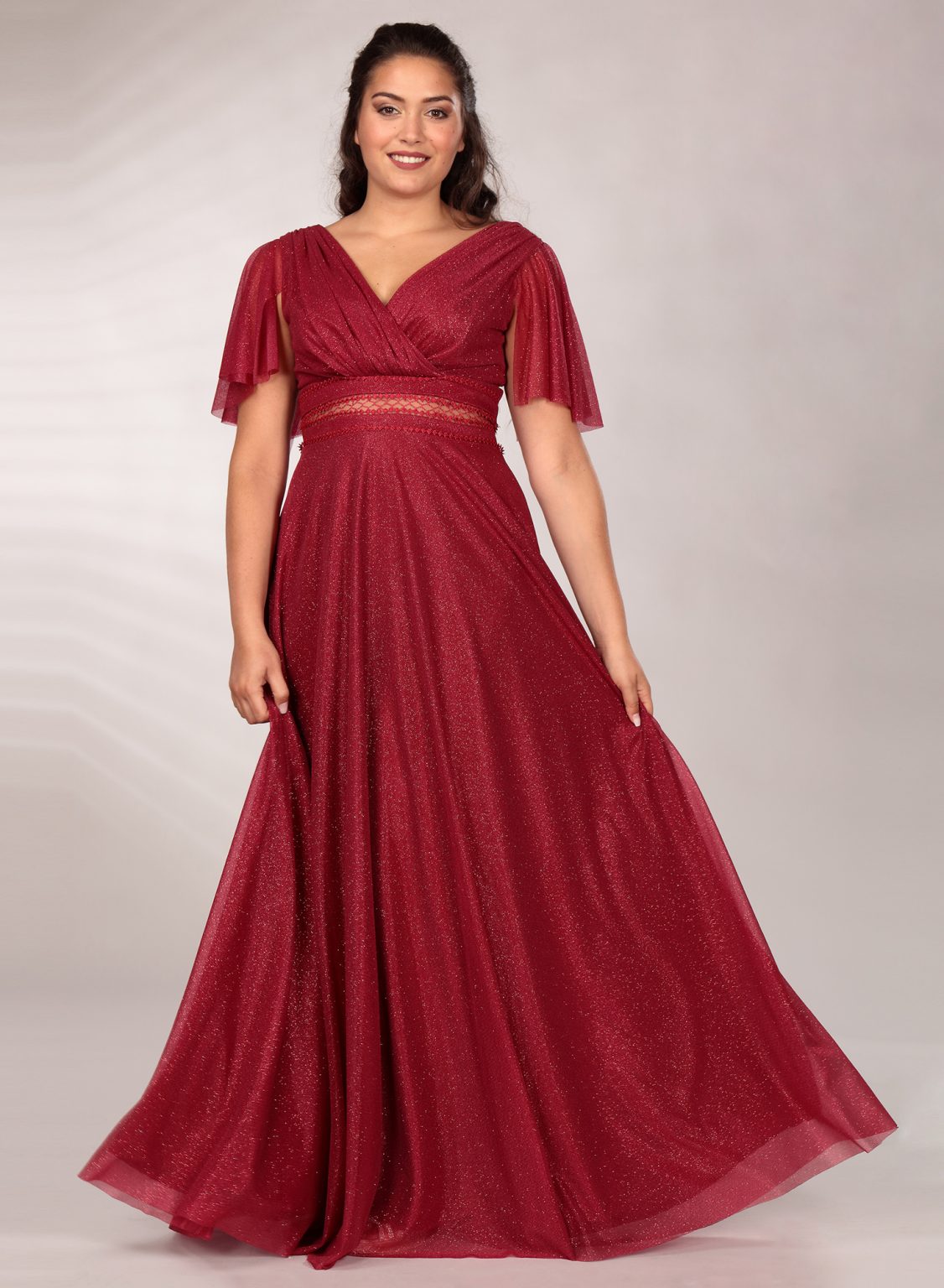 Curvy girl di Musani 2021 abiti da cerimonia per donne glamour