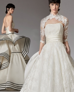 Collezione sposa Antonio Riva 2022, alta sartorialità e linee femminili