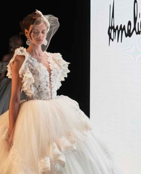 Collezione sposa 2022 di Amelia Casablanca, sogno e modernità