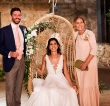 Le nozze di Marta e Roberto: lo stile minimal chic di Antonella Candido