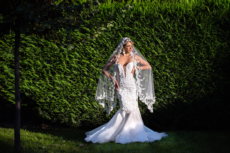 Abiti da sposa Angela Chiara Cernuto - modello Esperia